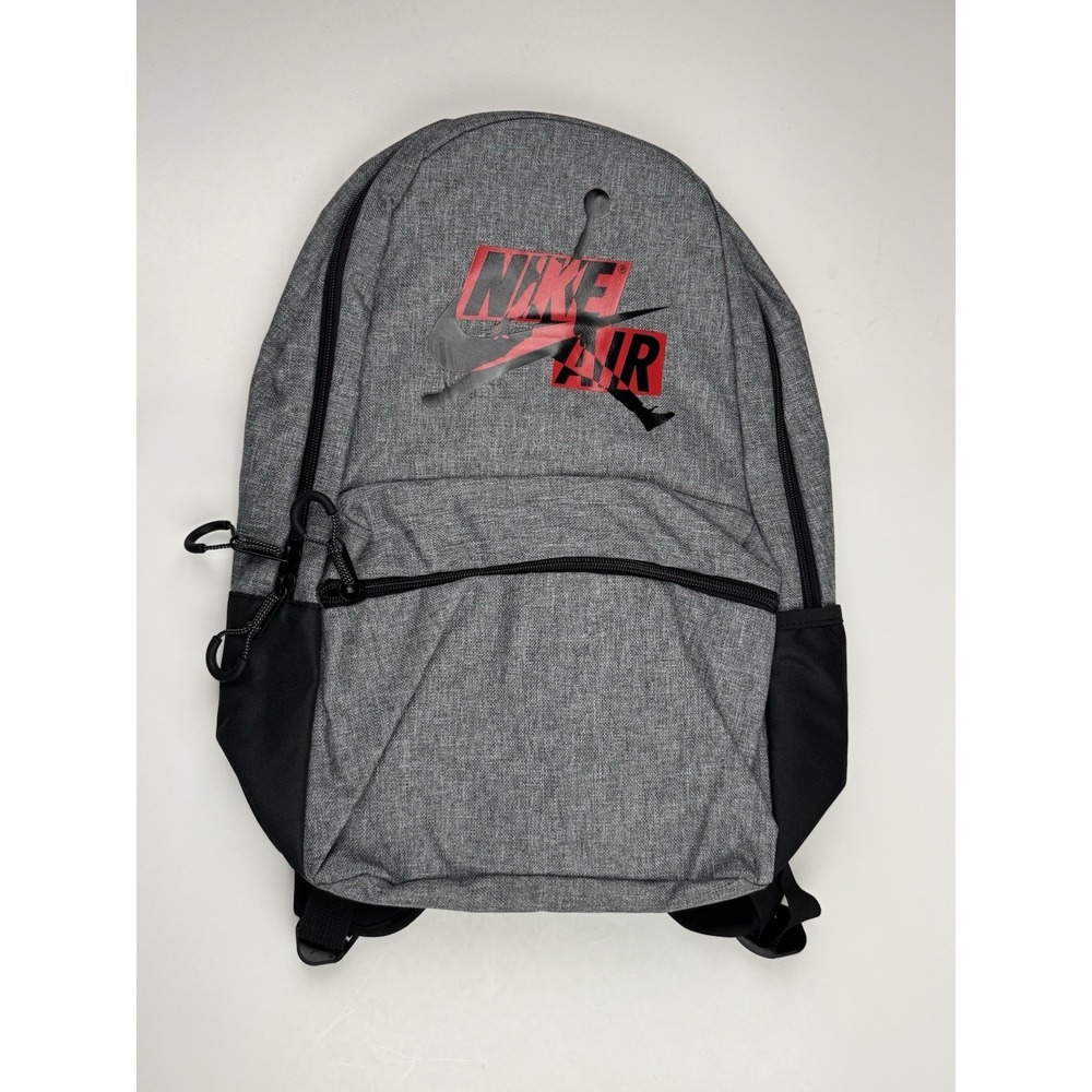 Nike Air‎ Jordan Jumpman Carbon Heather Boys Large Backpack 9A0381-GEH New